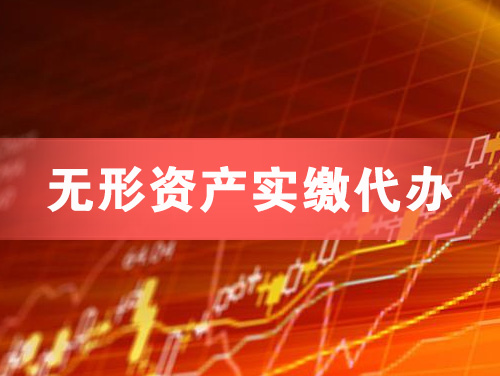 安宁无形资产实缴资本代办